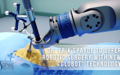 The medical center embraces robotic tools for spinal operations