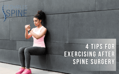 4 Tips For Exercising After Spine Surgery